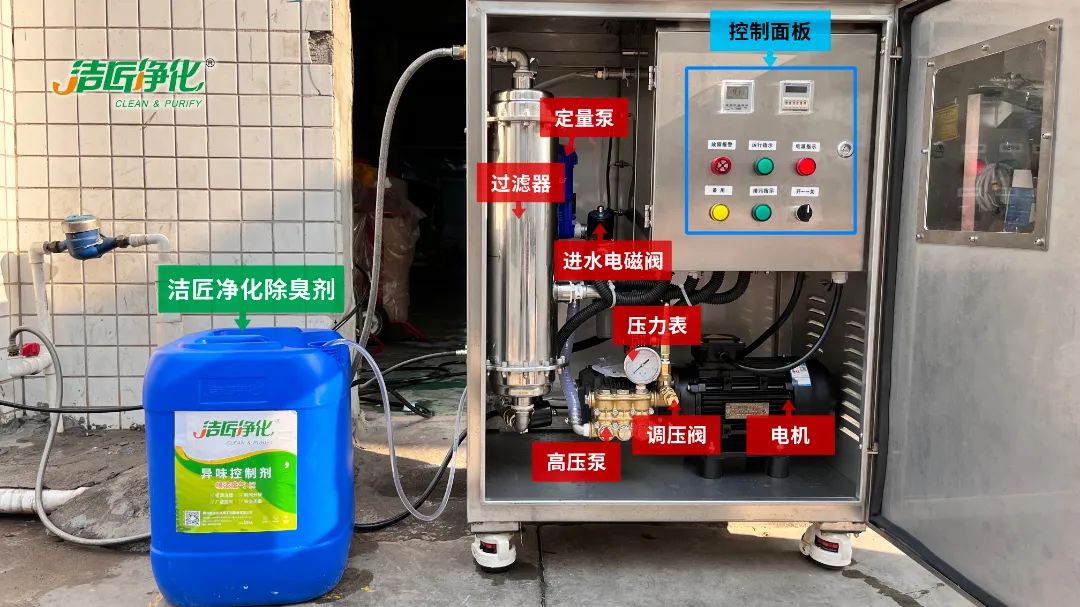 全面認識高壓噴霧除臭設備，安裝、調(diào)試、應用一站式除臭治理！